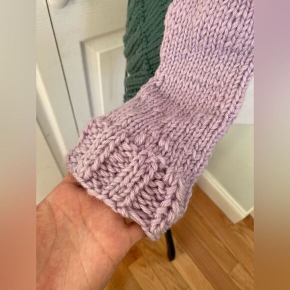 Deconstructed Artisan Handknitted Sweater - Picture 8 of 8